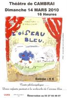 Affiche l oiseau bleu