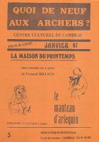 Affiche la maison du printemps