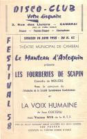 Affiche les fourberies de scapin