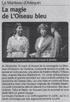 Article l oiseau bleu